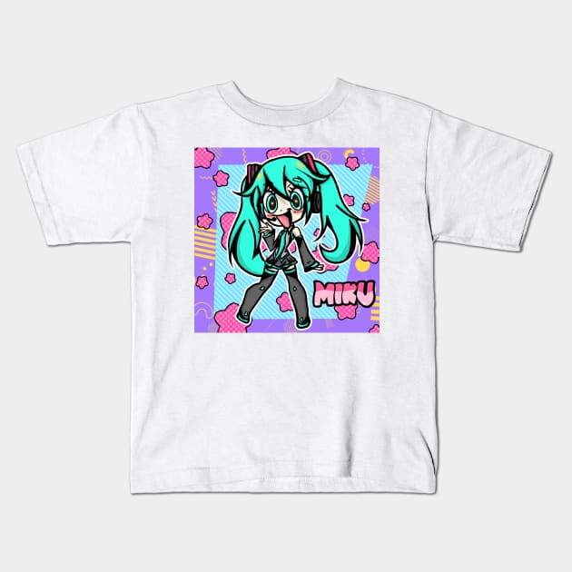 Anime cartoony 13 Kids T-Shirt by _1.art_shop